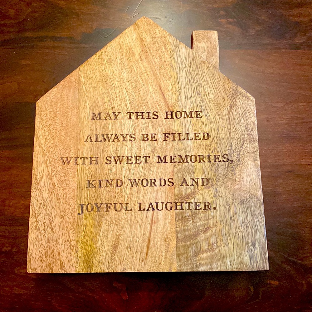 Wooden trivet